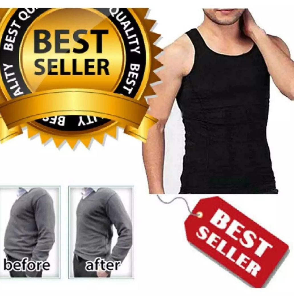 Original Slim N Lift Men Body Shaper Slimming Vest Singlet