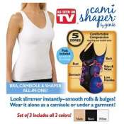 Cami Shaper เสื้อกล้ามกระชับสัดส่วน พร้อมบราในตัว  3  ตัว 0