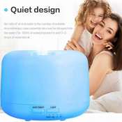 เครื่องพ่นอโรม่า พร้อมรีโมท! Aroma Diffuser with Remote Control ฟรี! น้ำมันหอมระเหยยูคาลิปตัส 0